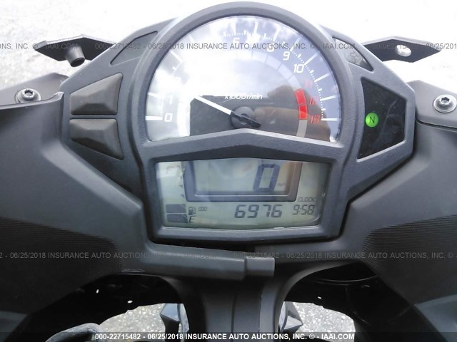 JKAEXEE19FDA20469 - 2015 KAWASAKI EX650 E BLACK photo 7