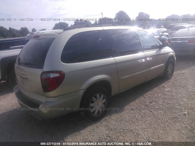 2C4GP54L05R384080 - 2005 CHRYSLER TOWN & COUNTRY TOURING GOLD photo 4