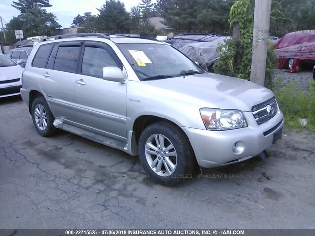 JTEEW21A460023020 - 2006 TOYOTA HIGHLANDER HYBRID GRAY photo 1