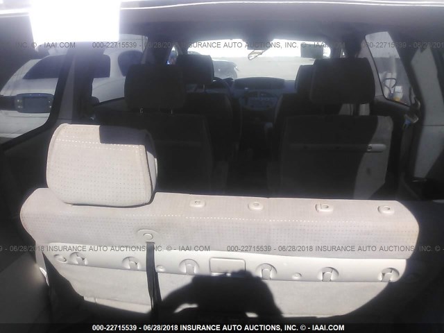 5N1BV28U06N119638 - 2006 NISSAN QUEST S/SE/SL WHITE photo 8