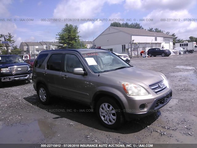 SHSRD78976U439304 - 2006 HONDA CR-V SE/EX TAN photo 1