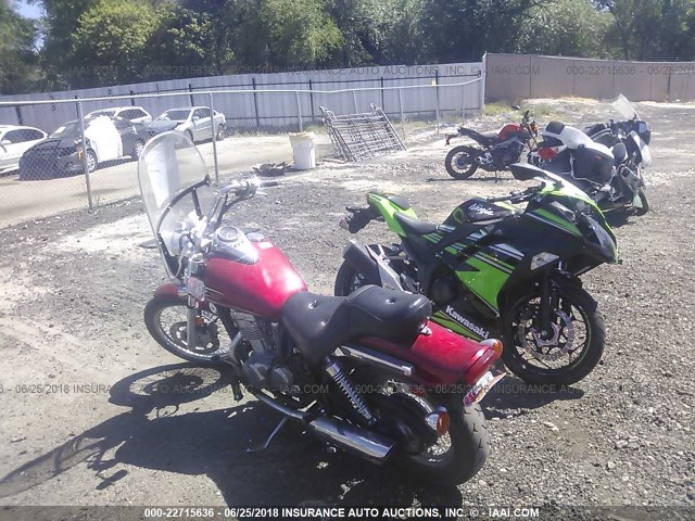 JKAENVC104A185198 - 2004 KAWASAKI EN500 C RED photo 3