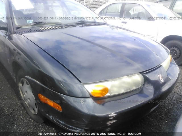 1G8ZH52831Z304740 - 2001 SATURN SL1 BLACK photo 6