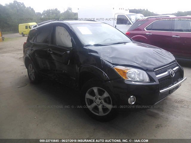 2T3DF4DV8BW146142 - 2011 TOYOTA RAV4 LIMITED BLACK photo 1