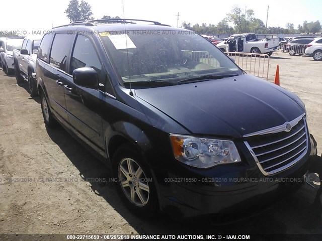 2A8HR54P78R765018 - 2008 CHRYSLER TOWN & COUNTRY TOURING BLUE photo 1