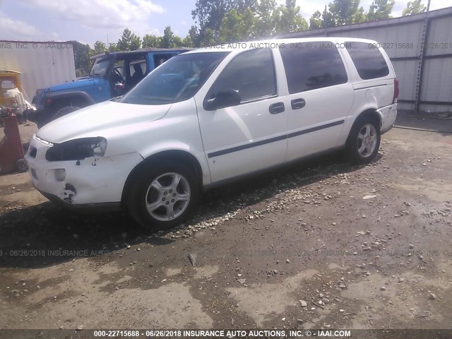 1GNDV23107D215410 - 2007 CHEVROLET UPLANDER LS თეთრი ფოტო 2