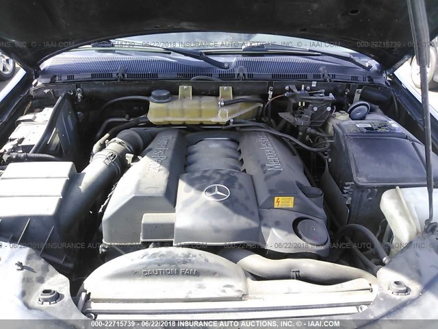 4JGAB72E2XA081714 - 1999 MERCEDES-BENZ ML 430 黑色 照片 10