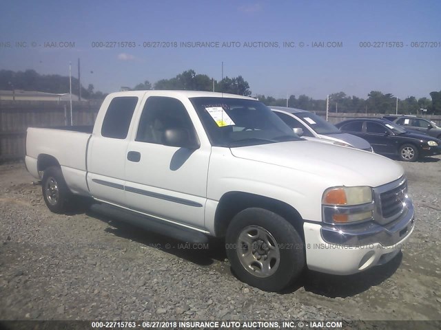 2GTEC19V841311154 - 2004 GMC NEW SIERRA C1500 WHITE photo 1