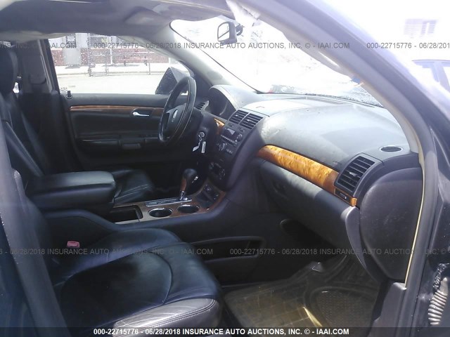 5GZER33787J104535 - 2007 SATURN OUTLOOK SPECIAL შავი ფოტო 5