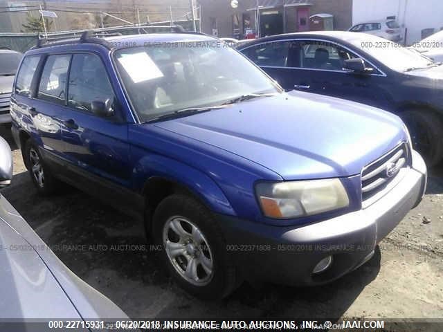 JF1SG636X3H707917 - 2003 SUBARU FORESTER 2.5X Unknown photo 1