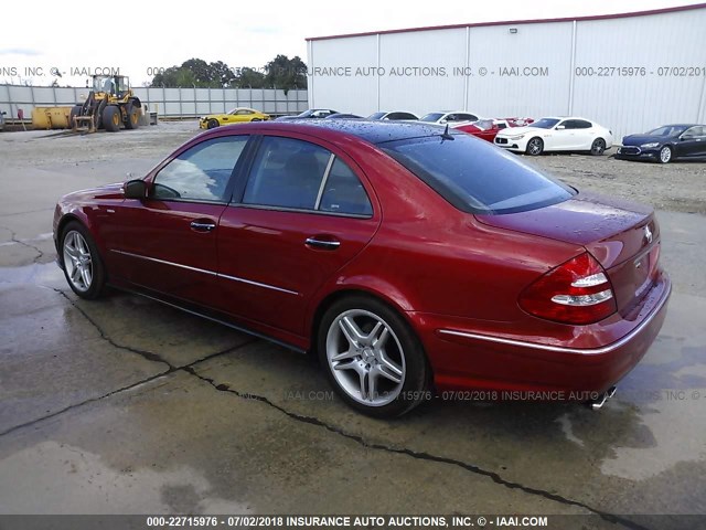 WDBUF70J54A513602 - 2004 MERCEDES-BENZ E 500 ORANGE photo 3