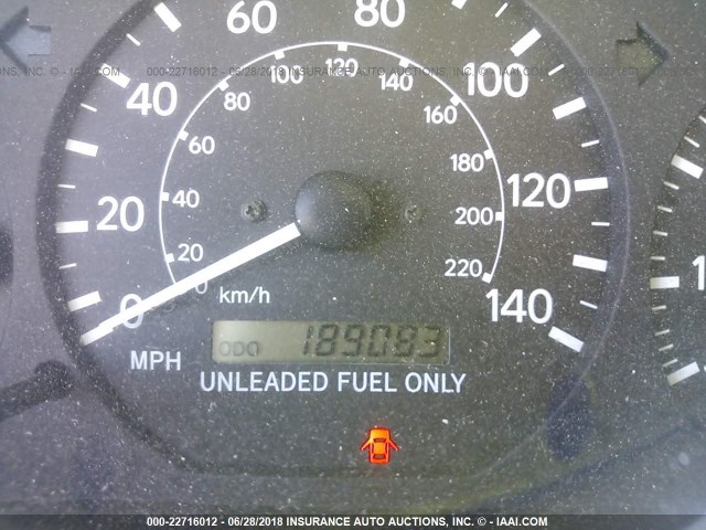 4T1BG22K9WU853184 - 1998 TOYOTA CAMRY CE/LE/XLE TAN photo 7