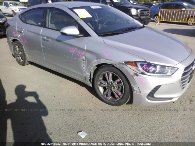 5NPD84LF9JH216015 - 2018 HYUNDAI ELANTRA SEL/VALUE/LIMITED SILVER photo 6