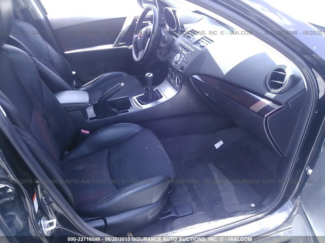 JM1BL1K46B1358481 - 2011 MAZDA SPEED 3 黑色 照片 5