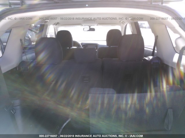 JA4AD2A34JJ003812 - 2018 MITSUBISHI OUTLANDER ES Մոխրագույն լուսանկար 8