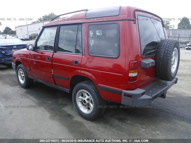 SALJY1242WA777665 - 1998 LAND ROVER DISCOVERY RED photo 3