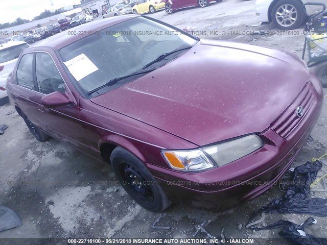 4T1BG22K5WU370162 - 1998 TOYOTA CAMRY CE/LE/XLE RED photo 1