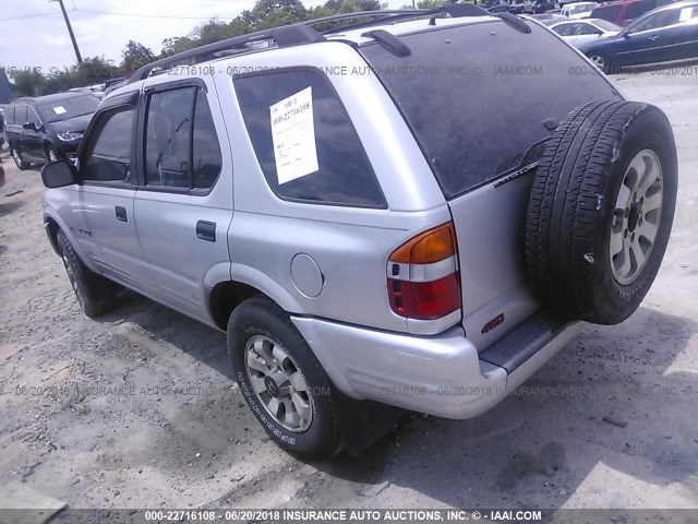 4S6CM58W0X4404056 - 1999 HONDA PASSPORT EX/LX 银色 照片 3