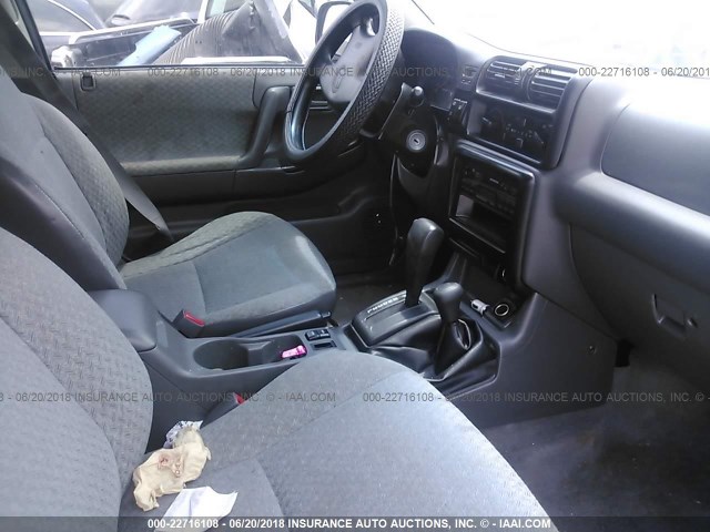 4S6CM58W0X4404056 - 1999 HONDA PASSPORT EX/LX 银色 照片 5