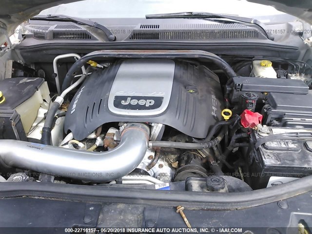 1J8HG58236C200226 - 2006 JEEP COMMANDER LIMITED Gümüş foto 10