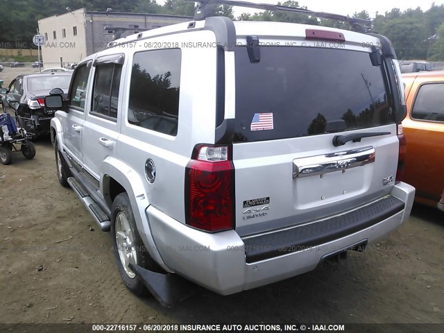 1J8HG58236C200226 - 2006 JEEP COMMANDER LIMITED Gümüş foto 3