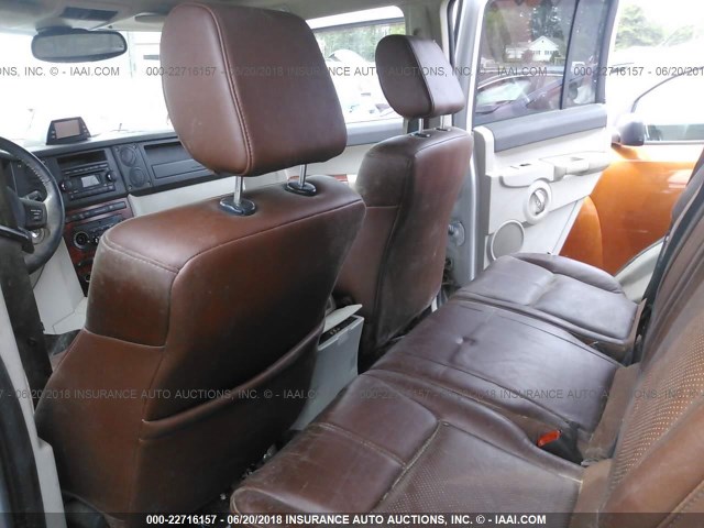 1J8HG58236C200226 - 2006 JEEP COMMANDER LIMITED Gümüş foto 8