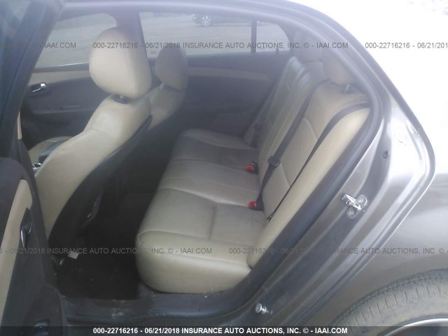 1G1ZC5E03CF155429 - 2012 CHEVROLET MALIBU 1LT ყავისფერი ფოტო 8