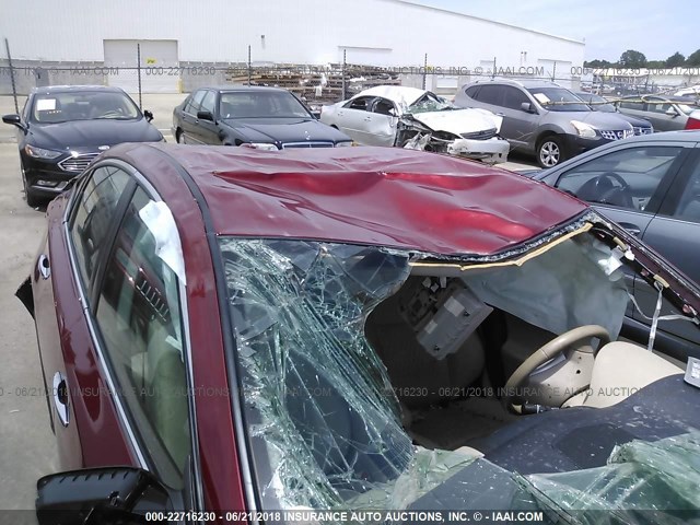 1N4AL3AP0HC201339 - 2017 NISSAN ALTIMA 2.5/S/SV/SL/SR RED photo 6