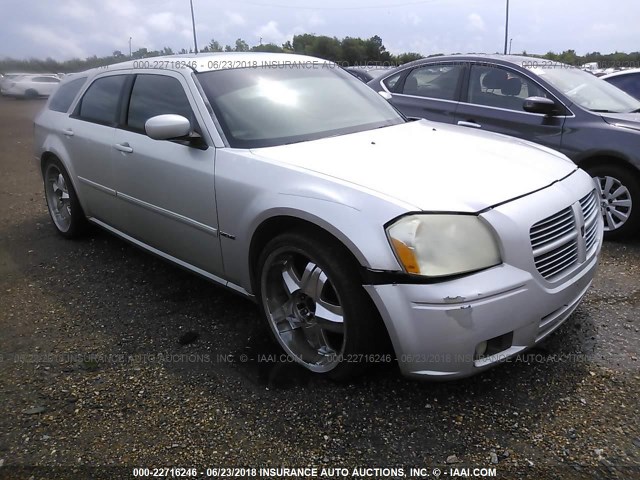 2D4GV57296H433487 - 2006 DODGE MAGNUM R/T SILVER photo 1