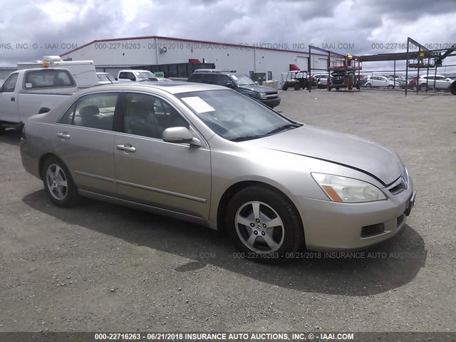 JHMCN36456C003170 - 2006 HONDA ACCORD HYBRID GOLD photo 1