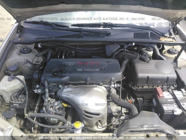 4T1BE32K86U116148 - 2006 TOYOTA CAMRY LE/XLE/SE 金色 照片 10