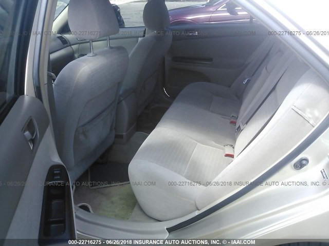 4T1BE32K86U116148 - 2006 TOYOTA CAMRY LE/XLE/SE 金色 照片 8