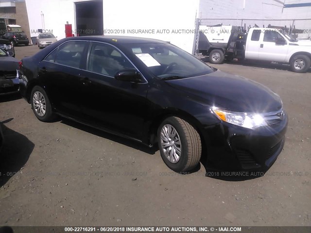 4T1BD1FK9EU097500 - 2014 TOYOTA CAMRY HYBRID/LE/XLE 黑色 照片 1