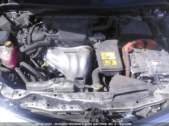 4T1BD1FK9EU097500 - 2014 TOYOTA CAMRY HYBRID/LE/XLE 黑色 照片 10