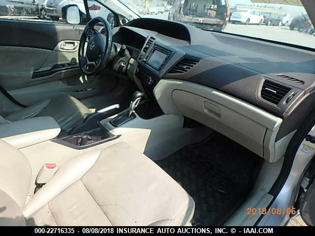 19XFB2F90CE335728 - 2012 HONDA CIVIC EXL 银色 照片 5