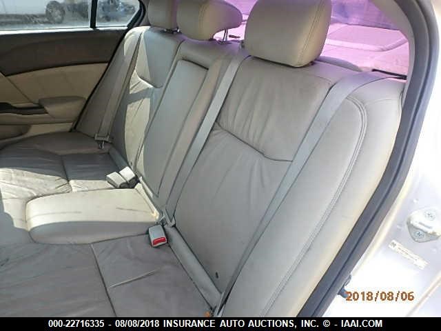 19XFB2F90CE335728 - 2012 HONDA CIVIC EXL 银色 照片 8