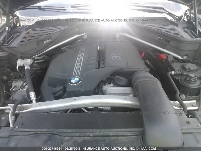 5UXZV4C51CL986261 - 2012 BMW X5 XDRIVE35I BLACK photo 10