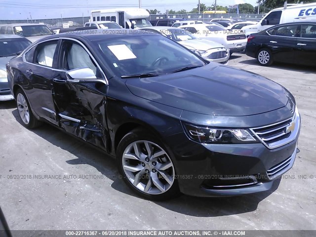 2G1125S39J9136548 - 2018 CHEVROLET IMPALA PREMIER Dark Blue photo 1