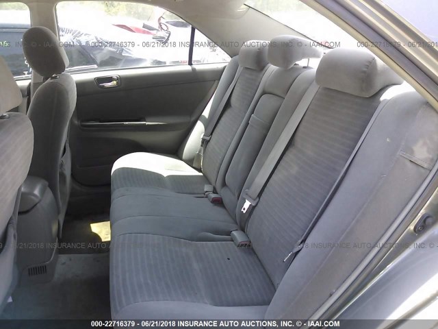 4T1BE32K36U661187 - 2006 TOYOTA CAMRY LE/XLE/SE ნაცრისფერი ფოტო 8
