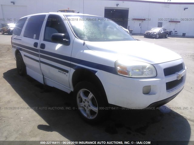 1GBDV13L16D248052 - 2006 CHEVROLET UPLANDER INCOMPLETE 白色 照片 1