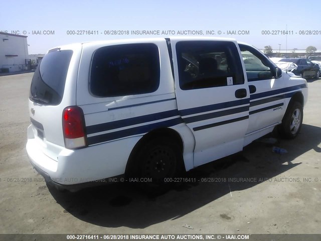 1GBDV13L16D248052 - 2006 CHEVROLET UPLANDER INCOMPLETE 白色 照片 6
