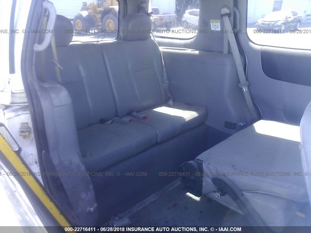 1GBDV13L16D248052 - 2006 CHEVROLET UPLANDER INCOMPLETE 白色 照片 8