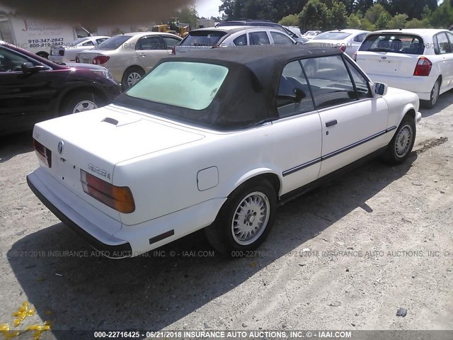 WBABB1312LEC02973 - 1990 BMW 325 IC WHITE photo 4