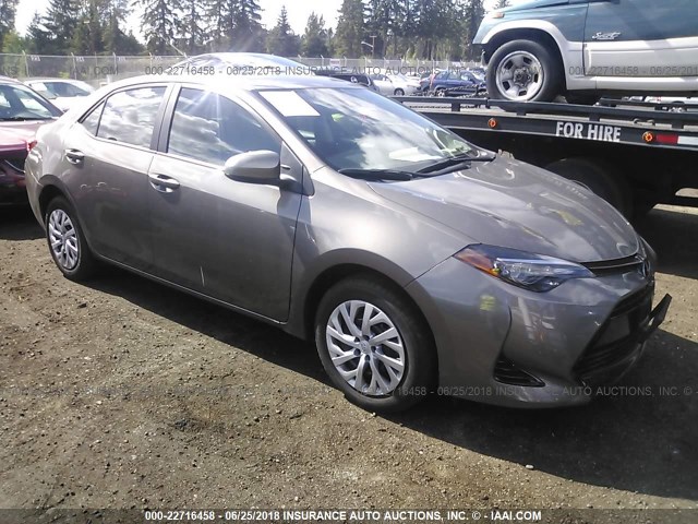 2T1BURHE0JC051023 - 2018 TOYOTA COROLLA L/LE/XLE/SE/XSE ბეჟი ფოტო 1