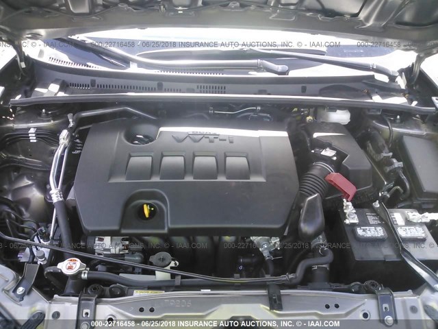 2T1BURHE0JC051023 - 2018 TOYOTA COROLLA L/LE/XLE/SE/XSE ბეჟი ფოტო 10