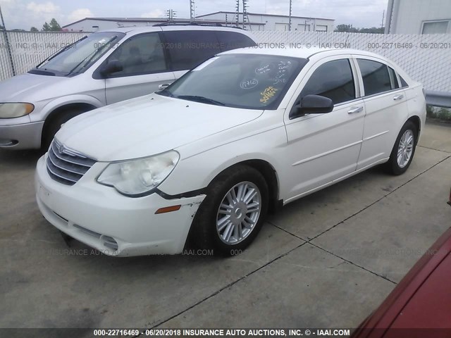 1C3LC56RX7N504662 - 2007 CHRYSLER SEBRING TOURING WHITE photo 2