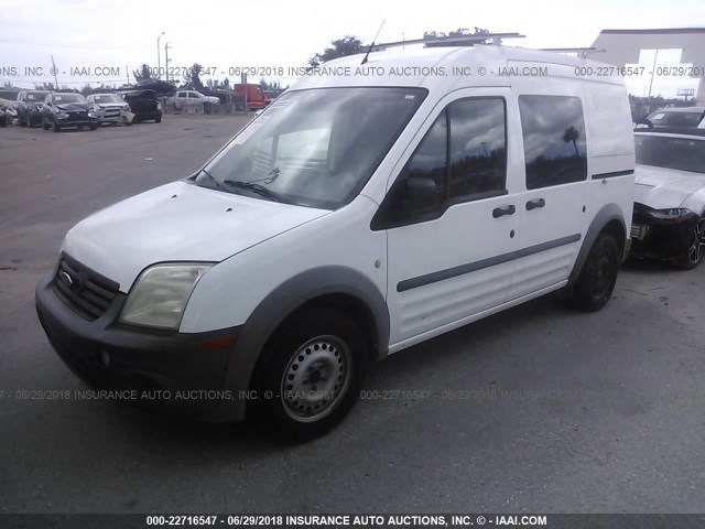 NM0LS6AN5CT114581 - 2012 FORD TRANSIT CONNECT XL WHITE photo 2