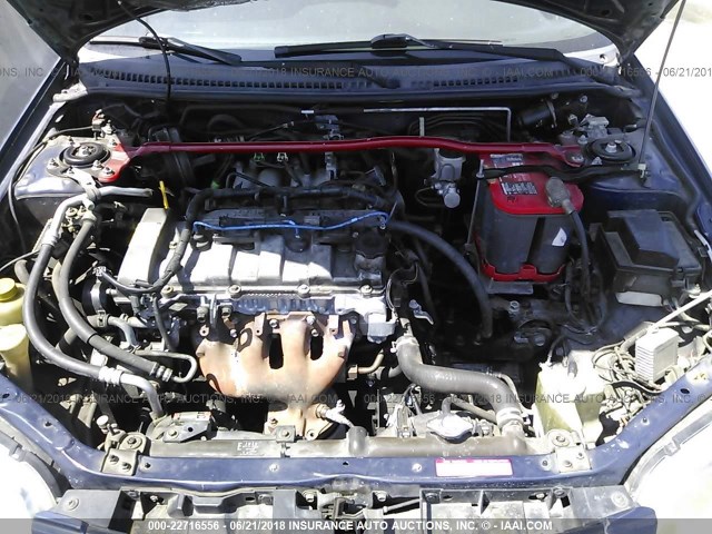 JM1BJ246421495607 - 2002 MAZDA PROTEGE PR5 深蓝色 照片 10