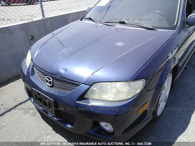 JM1BJ246421495607 - 2002 MAZDA PROTEGE PR5 深蓝色 照片 6