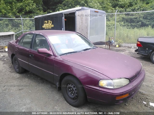 4T1BG12K2TU788829 - 1996 TOYOTA CAMRY DX/LE/XLE BURGUNDY photo 1